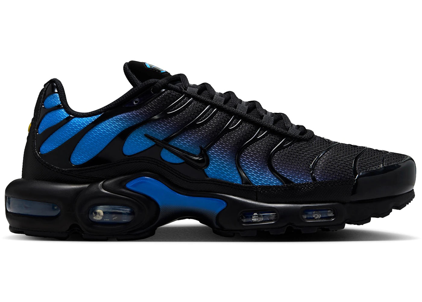 Nike Air Max Plus Black Blue Crystal - vue 360