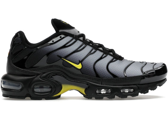 Nike Air Max Plus Black Opti Yellow sneakers - authentic Nike shoes