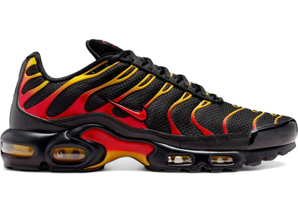 Nike Air Max Plus Black University Gold Red - authentic Nike sneakers