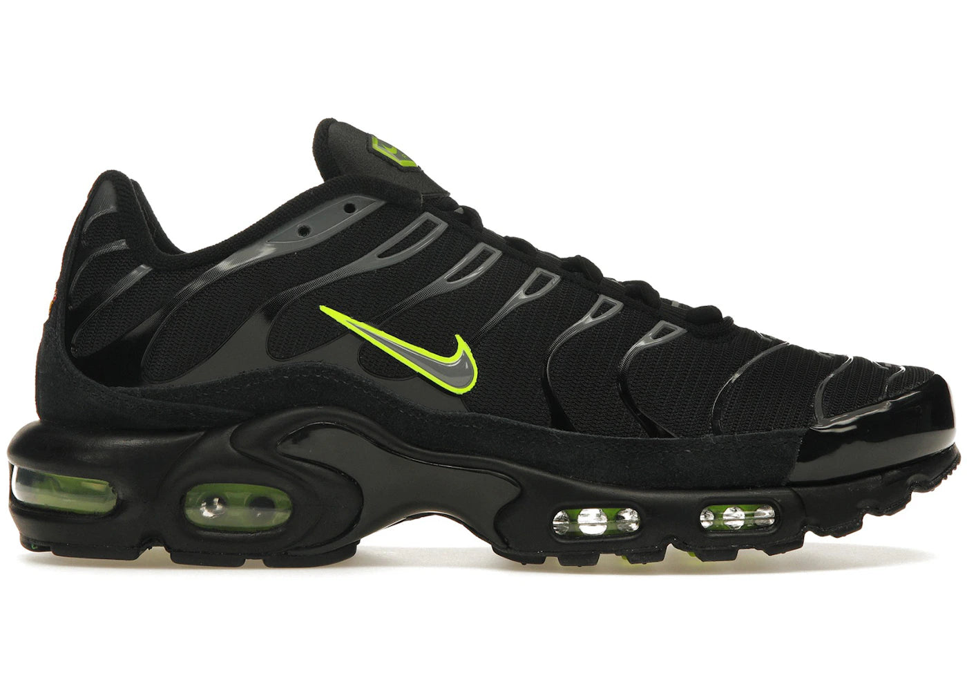 Nike Air Max Plus Black Volt - vue 360