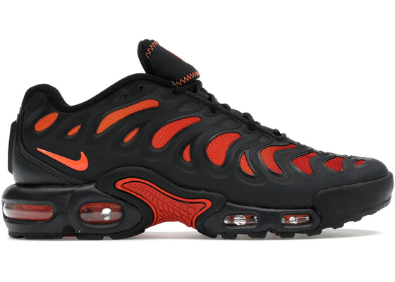 Nike Air Max Plus Drift Black Dragon Red sneakers - authentic Nike shoes