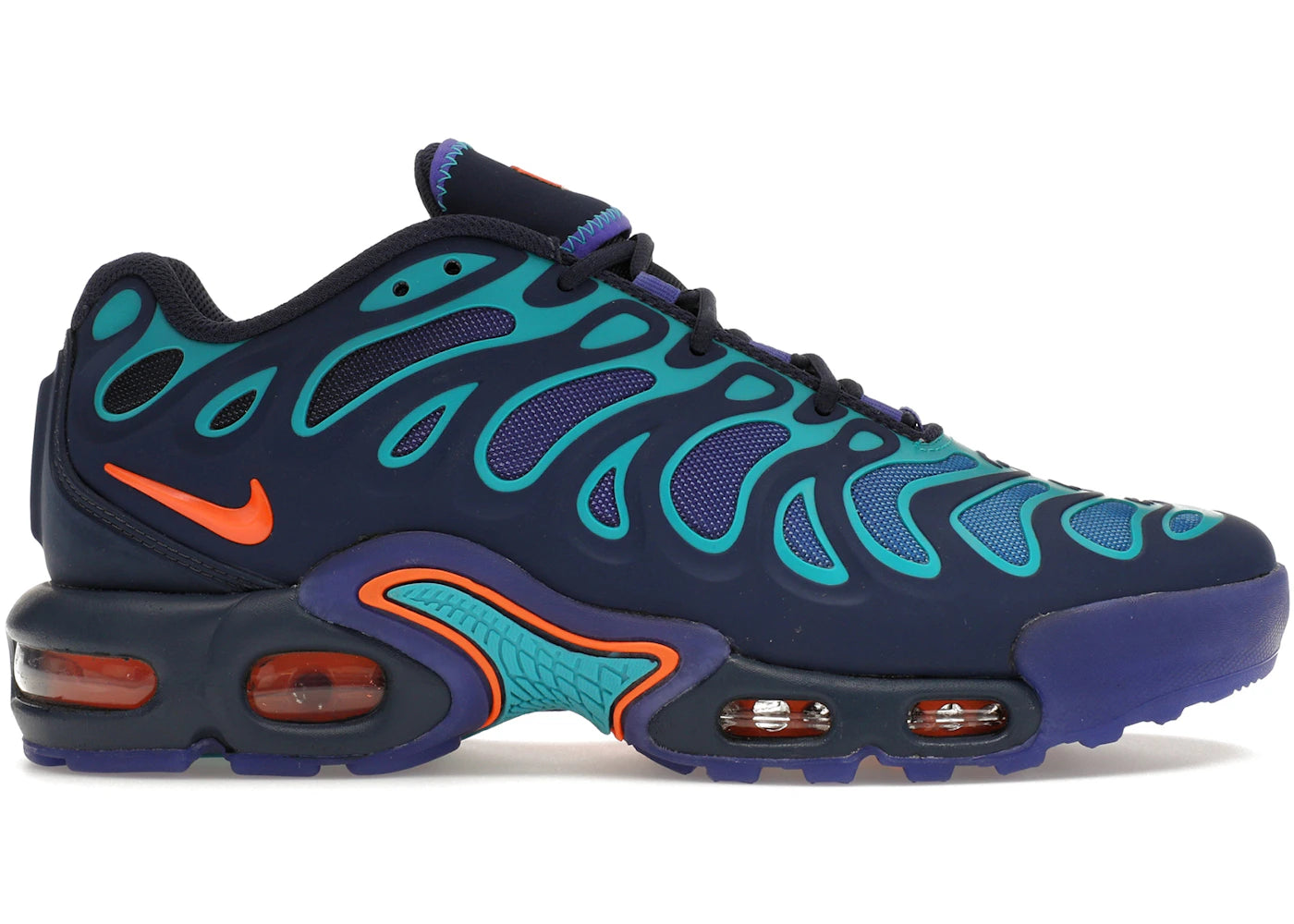 Nike Air Max Plus Drift Midnight Navy Total Orange - vue 360