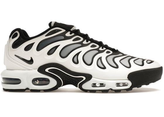 Nike Air Max Plus Drift White Black Metallic Silver sneakers - authentic Nike shoes