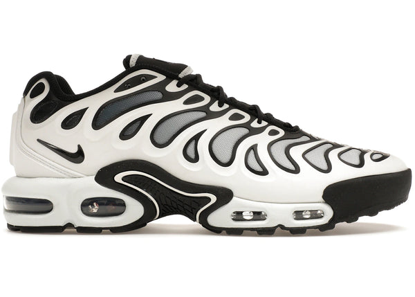 Nike Air Max Plus Drift White Black Metallic Silver sneakers - authentic Nike shoes
