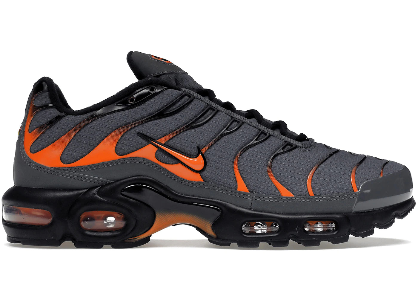 Nike Air Max Plus Grau-Orange - vue 360
