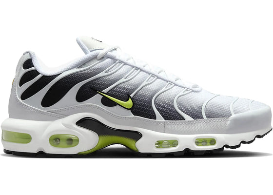 Nike Air Max Plus White Black Volt sneakers - authentic streetwear shoes