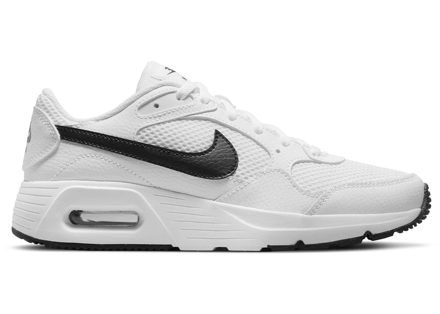 Nike Air Max SC White Black (GS) - vue secondaire A