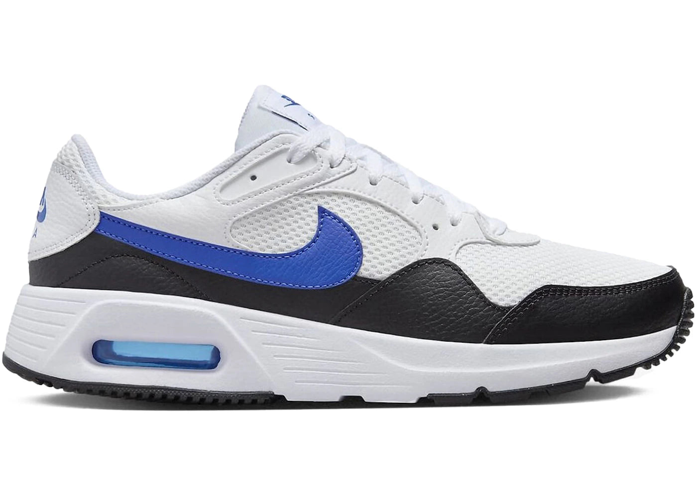 Nike Air Max SC White Black Game Royal - vue secondaire A