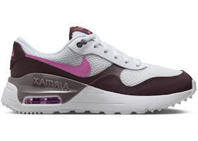 Nike Air Max SYSTM White Burgundy Crush Violet Ore Playful Pink (GS)