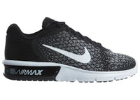 Nike Air Max Sequent 2 Black White-Dark Grey (Women's)