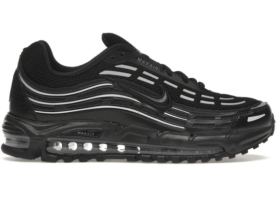 Nike Air Max TL 2.5 Black Metallic Silver sneakers - authentic streetwear shoes