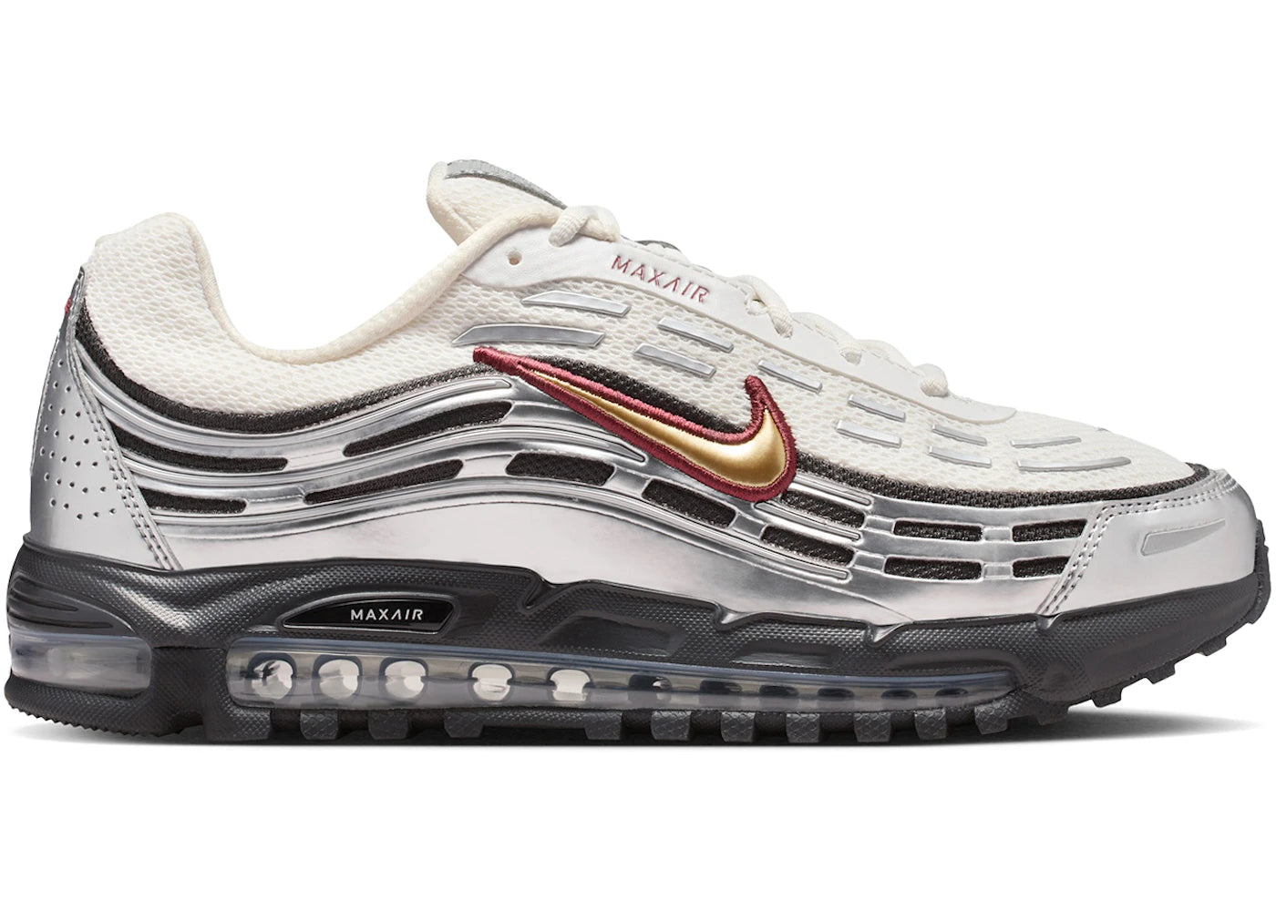 Nike Air Max TL 2.5 Phantom Silver Dark Team Red - vue 360
