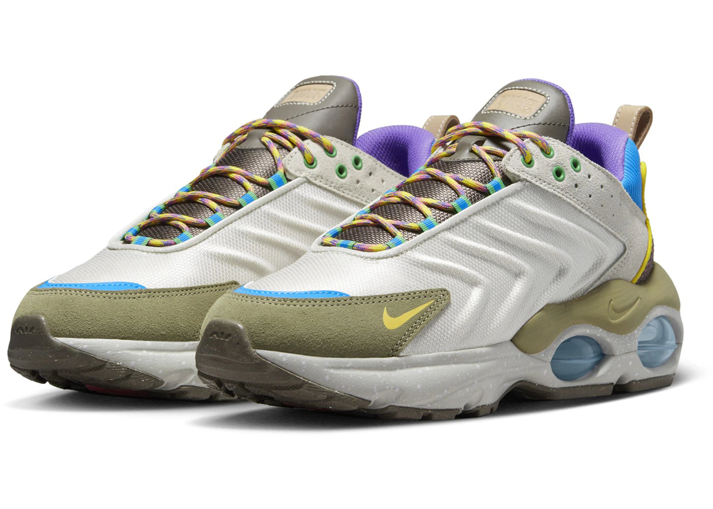 Nike Air Max TW SE Green Opt Yellow Photo Blue - vue secondaire B
