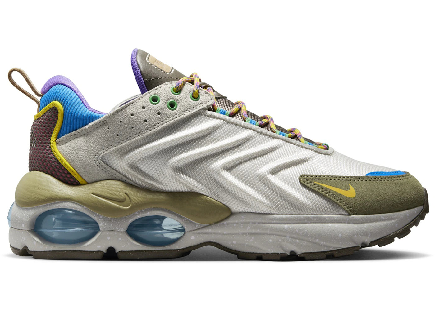 Nike Air Max TW SE Green Opt Yellow Photo Blue - vue secondaire A