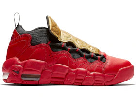 Nike Air More Money University Red Metallic Gold (GS)