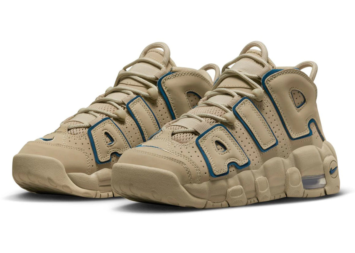 Nike Air More Uptempo Limestone Valerian Blue (GS) - vue secondaire B