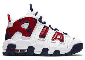 Nike Air More Uptempo Red Navy Camo (PS) - vue 360