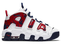 Nike Air More Uptempo Red Navy Camo (PS)