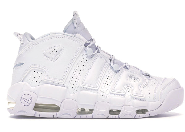 Nike Air More Uptempo Triple White sneakers - authentic Nike shoes