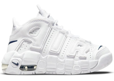 Nike Air More Uptempo White Navy Swoosh (PS)