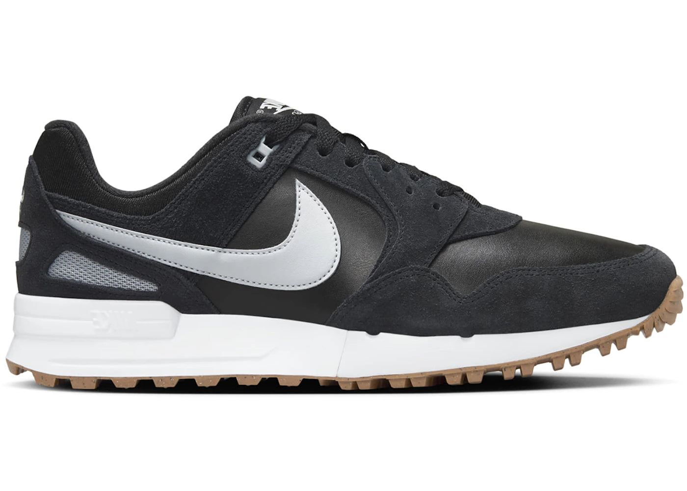 Nike Air Pegasus '89 Golf Black White Gum Medium Brown Wolf Gray - vue 360