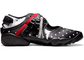 Nike Air Rift Breathe Polka Dots Black Metallic Silver (Women's)