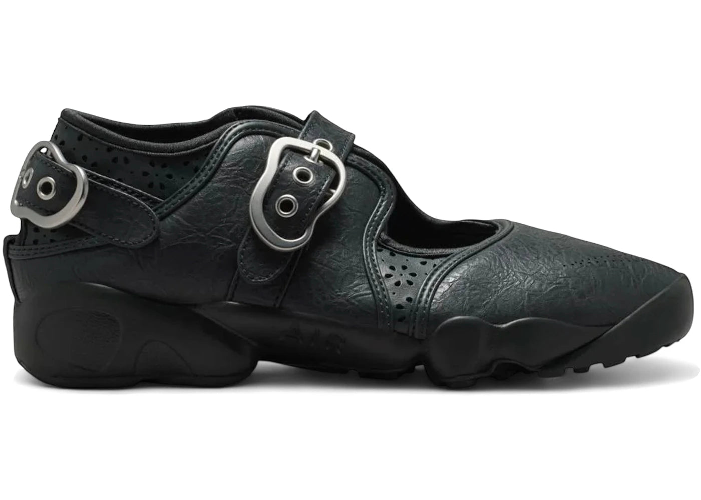 Nike Air Rift Leather Anthracite Metallic Silver (Women's) - vue 360