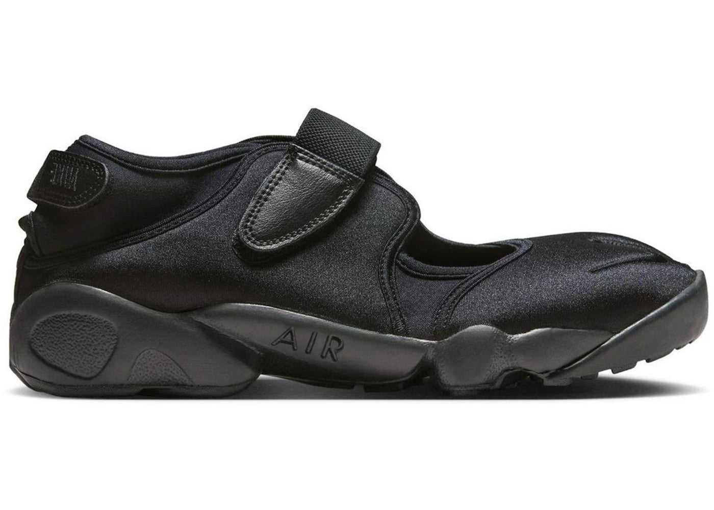 Nike Air Rift Triple Black Satin (Women's) - vue 360