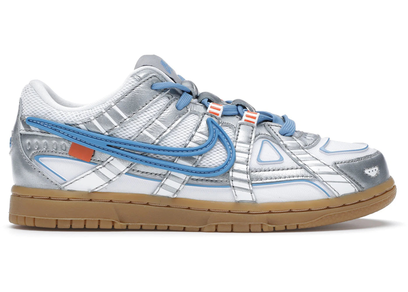 Nike Air Rubber Dunk Off-White University Blue (PS)