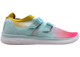 Nike Air Sockracer Flyknit White/Glacier Blue-Racer Pink (Women's)
