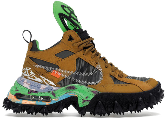 Nike Air Terra Forma Off-White Wheat Green Strike sneakers - authentic Nike shoes