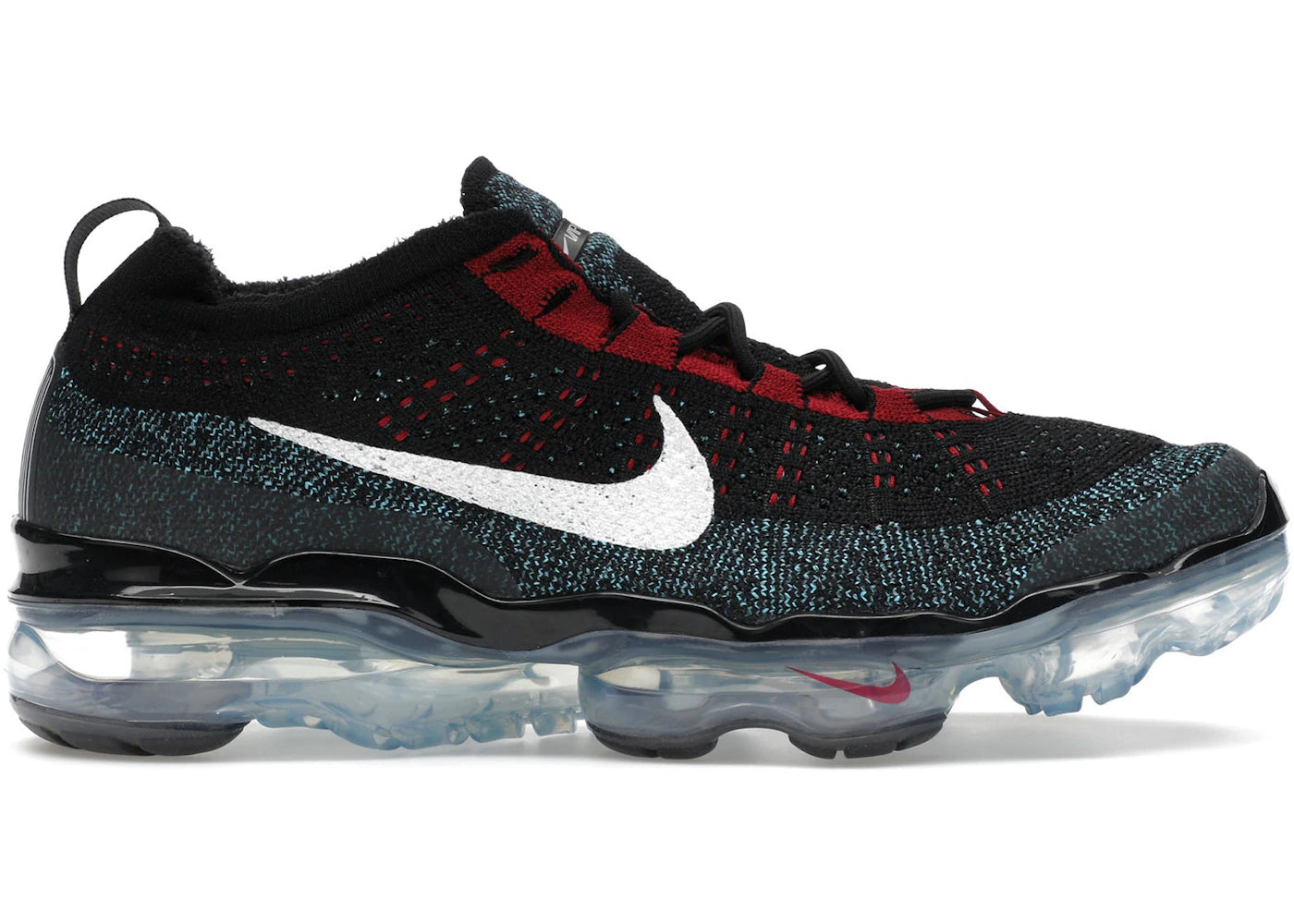 Nike Air VaporMax 2023 Flyknit Black Red Universtiy Blue