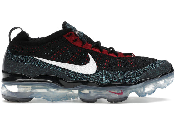 Nike Air VaporMax 2023 Flyknit Black Red Universtiy Blue sneakers - authentic Nike shoes