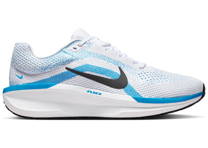 Nike Air Winflo 11 White Blue Hero Black - authentic Nike sneakers