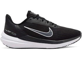 Nike Air Winflo 9 Black Dark Smoke Grey (Women's) - vue 360