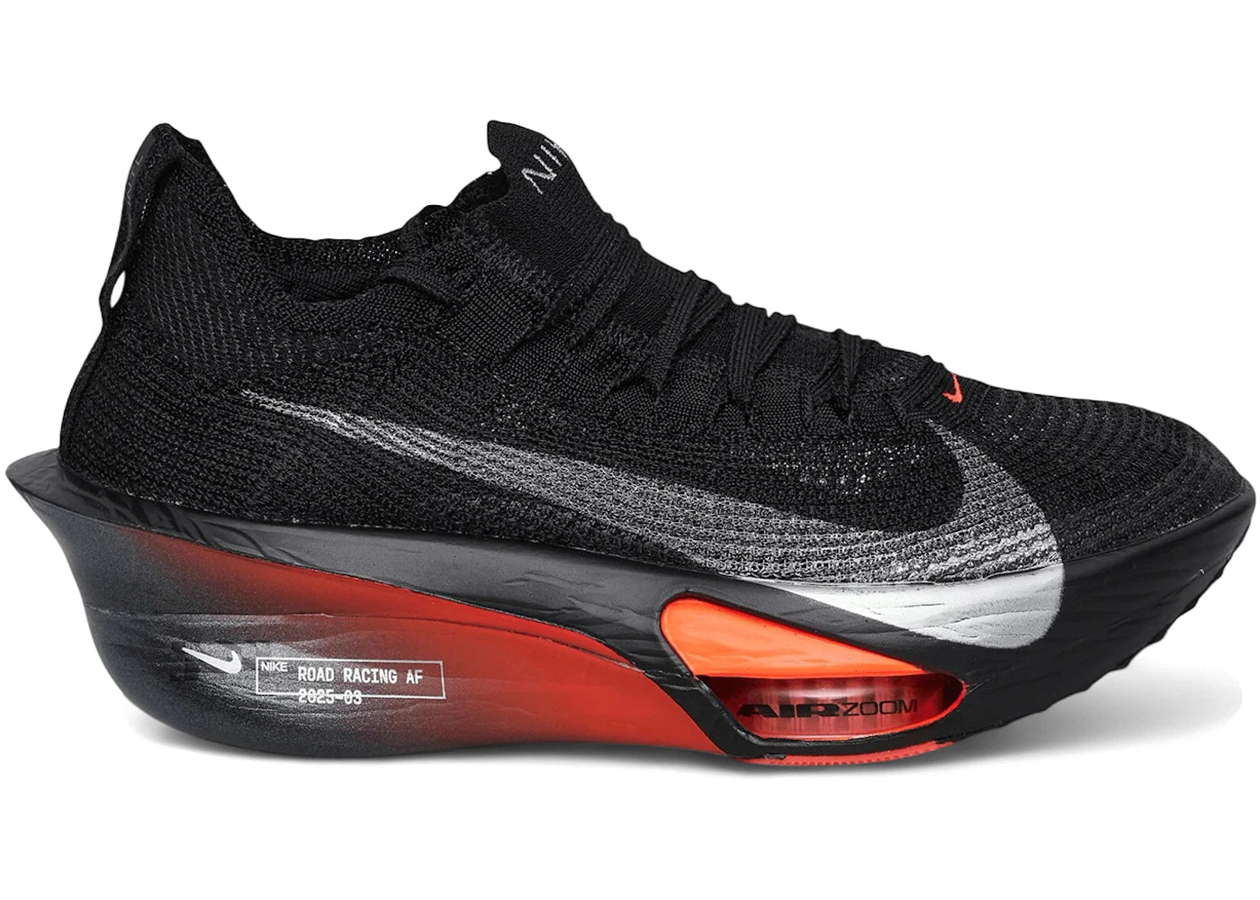 Nike Air Zoom Alphafly Next% 3 Black Bright Crimson Wolf Grey - vue 360
