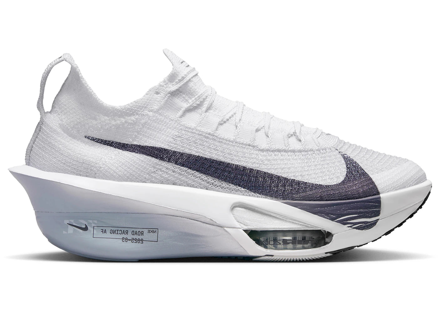 Nike Air Zoom Alphafly Next% 3 White Pure Platinum Obsidian Mist Gridiron (Women's) sneakers - authentic Nike shoes
