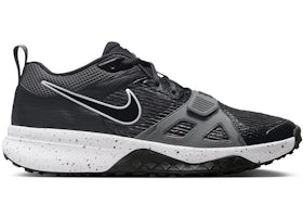 Nike Air Zoom Diamond Elite Turf Black Iron Grey Volt White