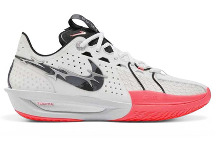 Nike Air Zoom GT Cut 3 White Black Siren Red - authentic Nike sneakers