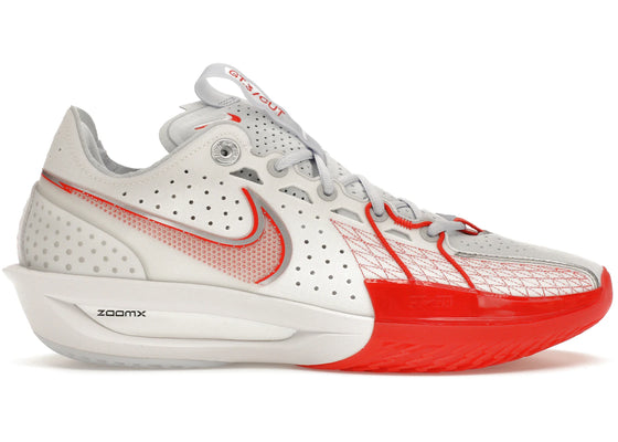 Nike Air Zoom GT Cut 3 White Picante Red sneakers - authentic streetwear shoes