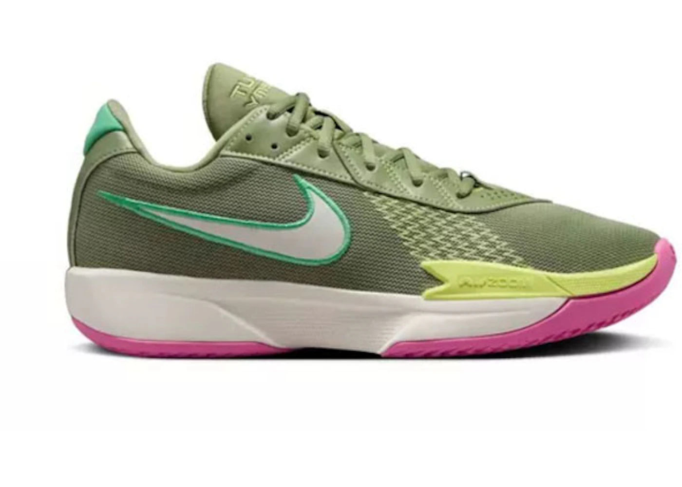 Nike Air Zoom GT Cut Academy Oil Green - vue secondaire A