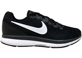 Nike Air Zoom Pegasus 34 Black White Dark Grey