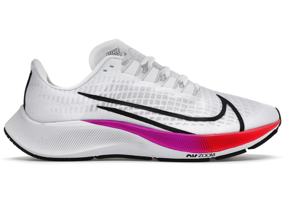 Nike Air Zoom Pegasus 37 White Multi-Color sneakers - authentic Nike shoes