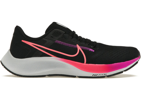 Nike Air Zoom Pegasus 38 Black Hyper Violet sneakers - authentic Nike shoes