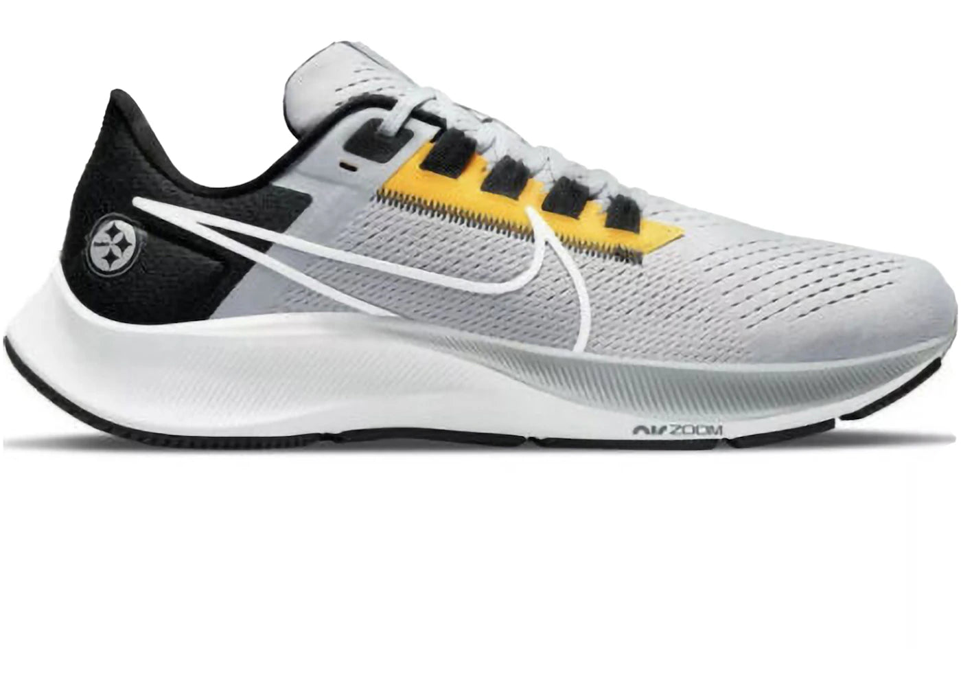 Nike Air Zoom Pegasus 38 Pittsburgh Steelers - vue 360