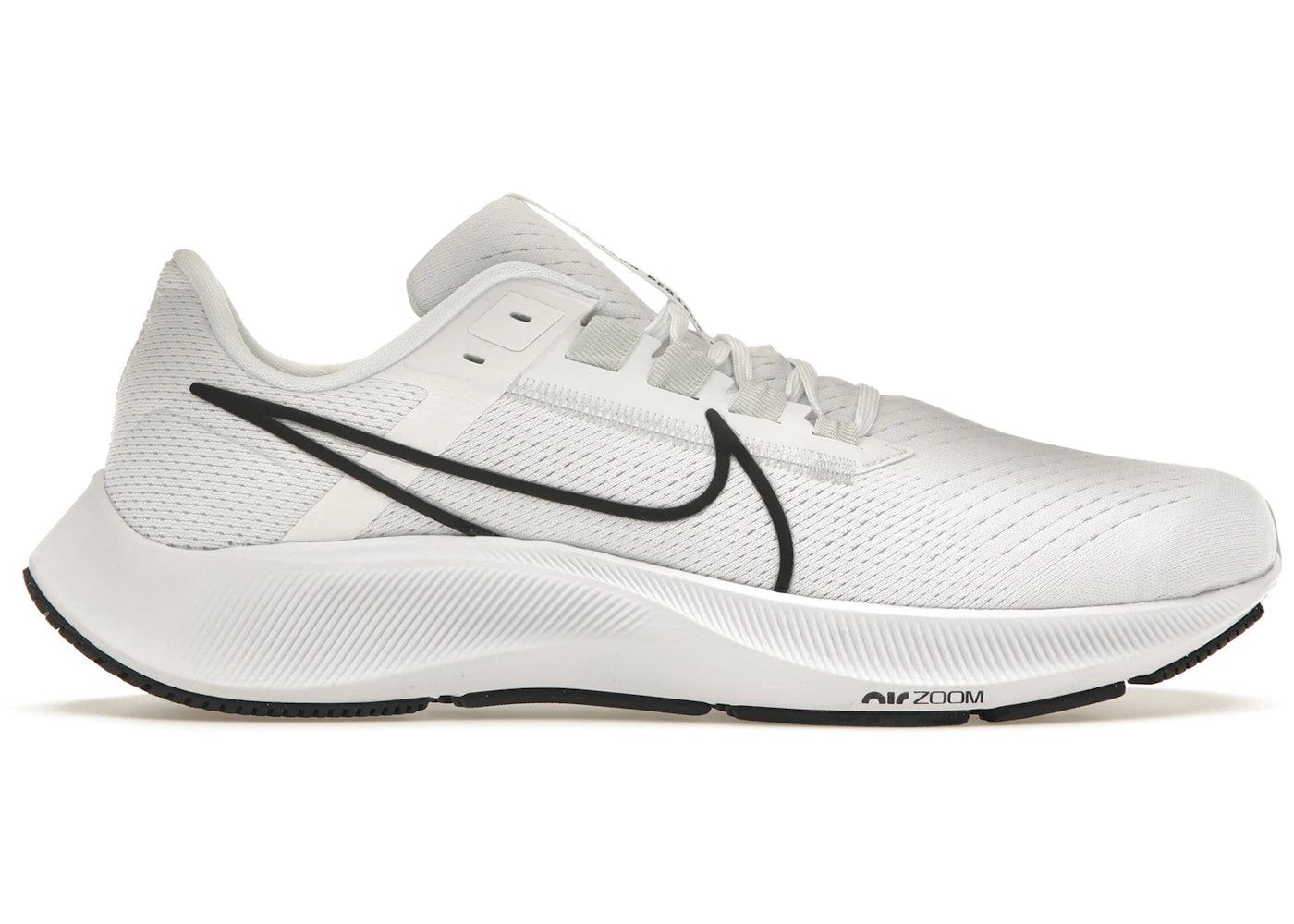 Nike Air Zoom Pegasus 38 White Black Pure Platinum