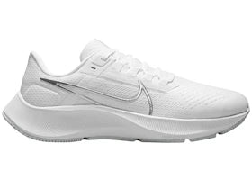 Nike Air Zoom Pegasus 38 White Metallic Silver (Women's) - vue 360