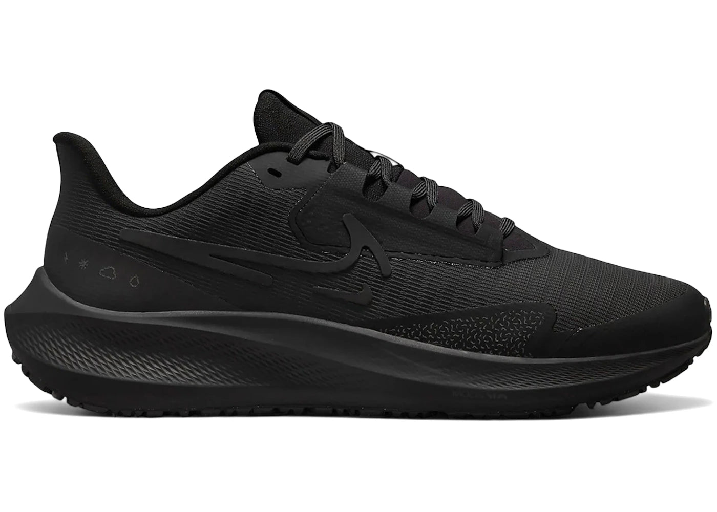 Nike Air Zoom Pegasus 39 Shield Triple Black (Women's) - vue 360