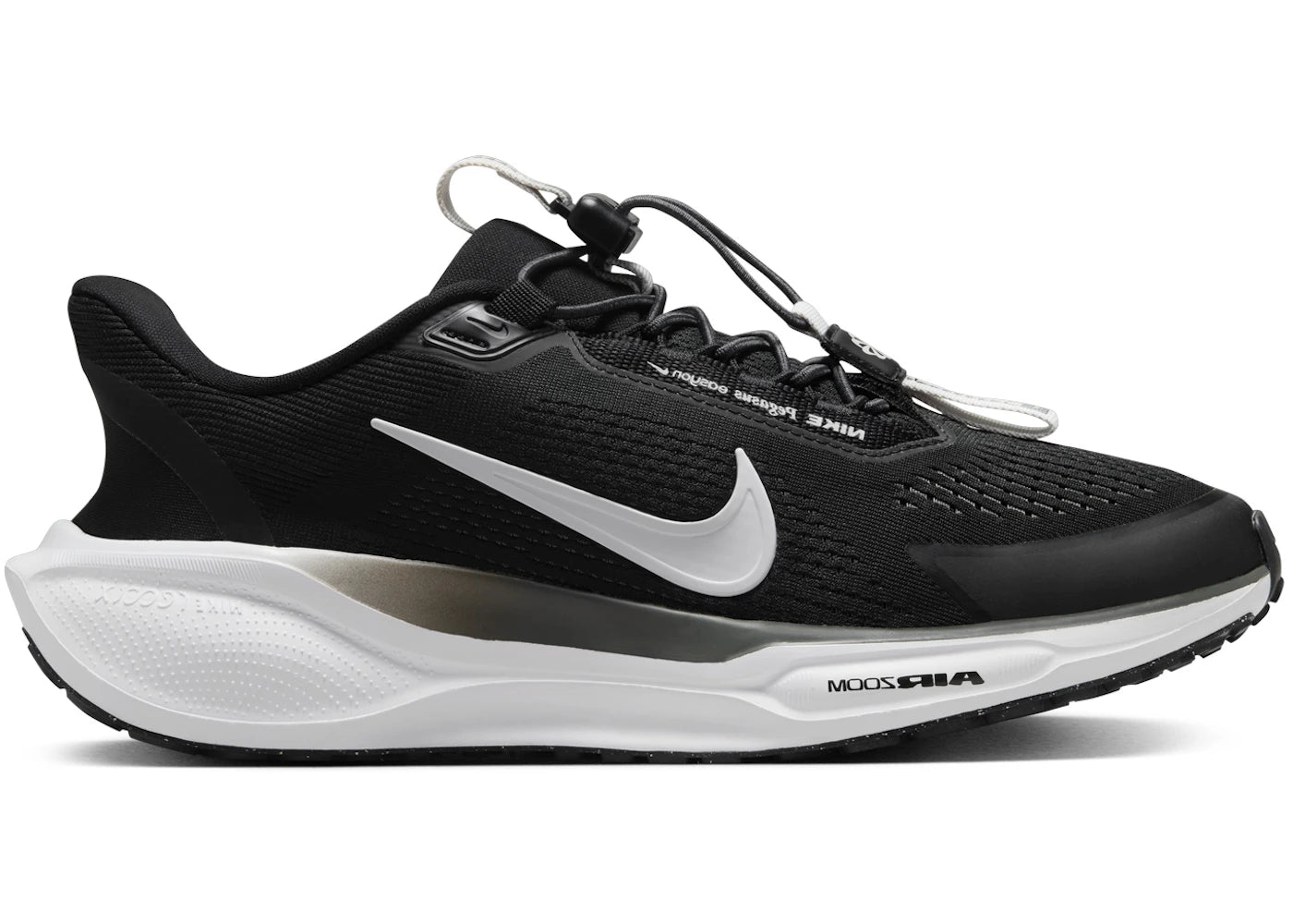 Nike Air Zoom Pegasus 41 EasyOn Black Anthracite Photon Dust White (Women's) - vue secondaire A