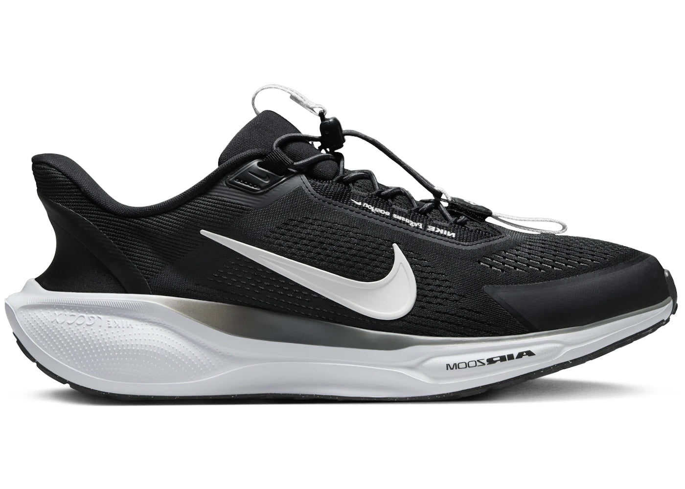 Nike Air Zoom Pegasus 41 EasyOn Black Anthracite Photon Dust White - vue 360